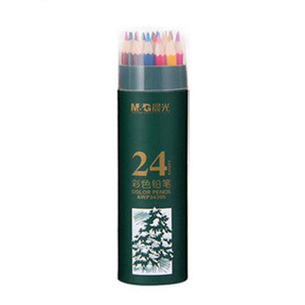 M&G Art Colored Pencils Professional Painting Stationery For Drawing Supplies 24 Pcs