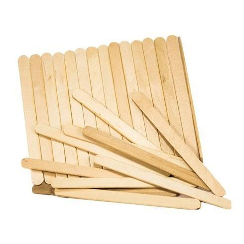 Pack Of 50 Large Ice Cream Stick (Wooden)