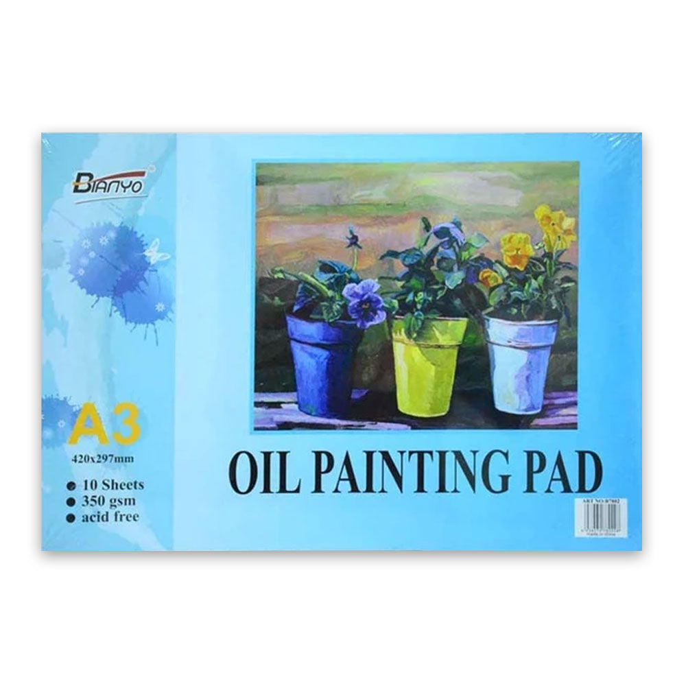 Oil Painting Paper Pad A-3 size 350GSM/10 Sheets a3 sketch book painting pad