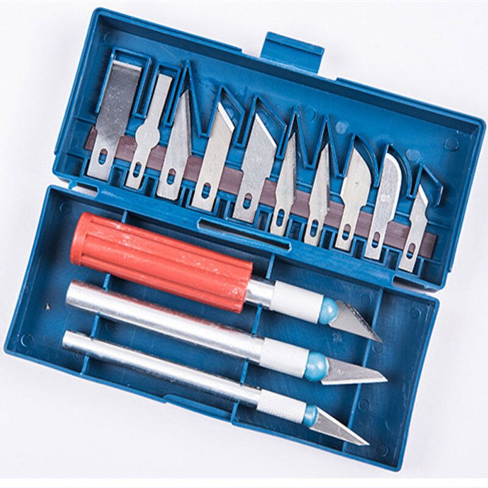 13Pcs Pen Cutter Precision Knives Exacto Style Hobby Knife For