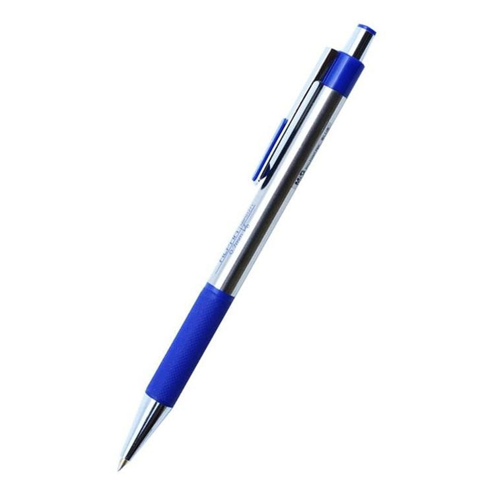 Alpha - Ballpoint Pen - Blue (Pack Of 10Pcs)