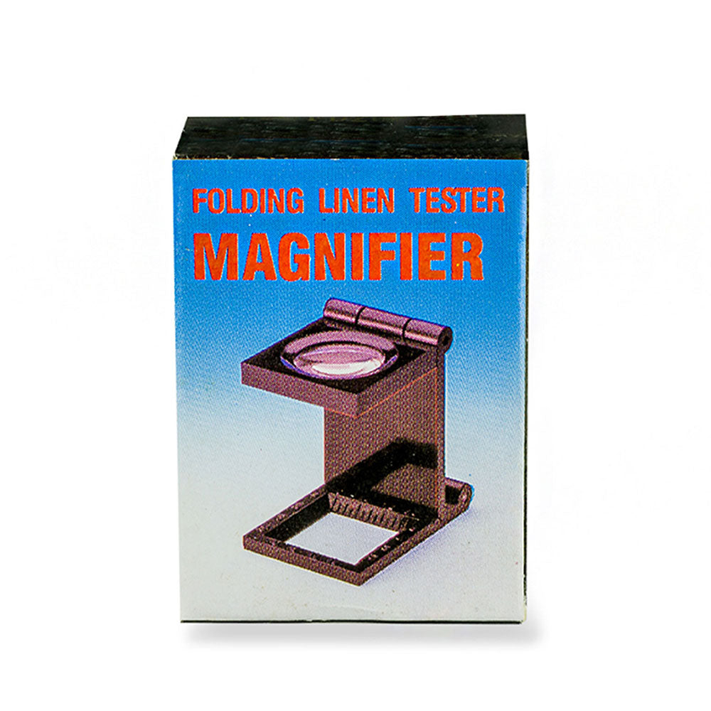 Thread Counter Linen Tester Magnifier, Magnifying Glass 8X Magnification, 1 Inch Diameter Lens