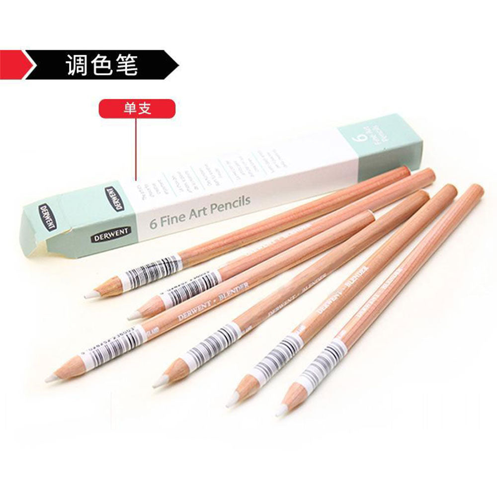 Derwent Charcoal Pencils - White - Pack Of 3 pcs