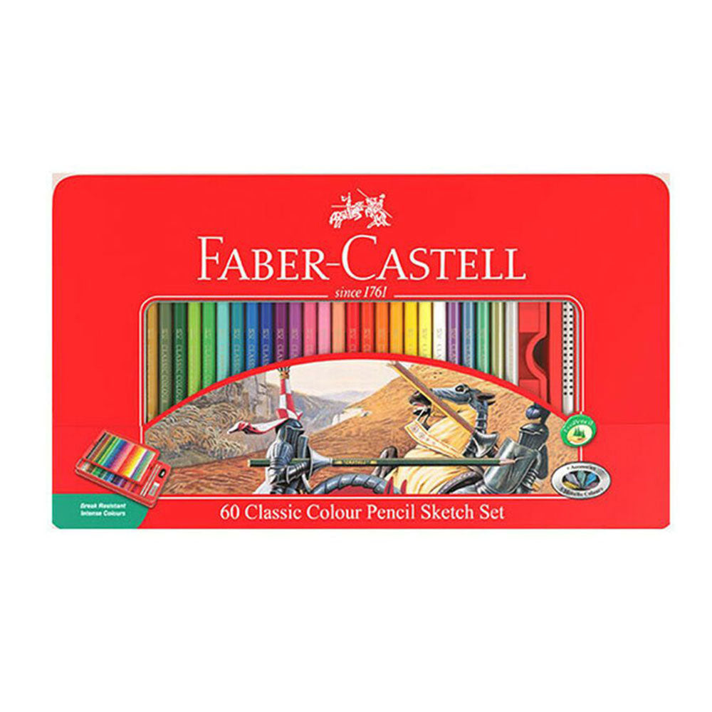 Faber Castel Classic Coloured Pencils - 60