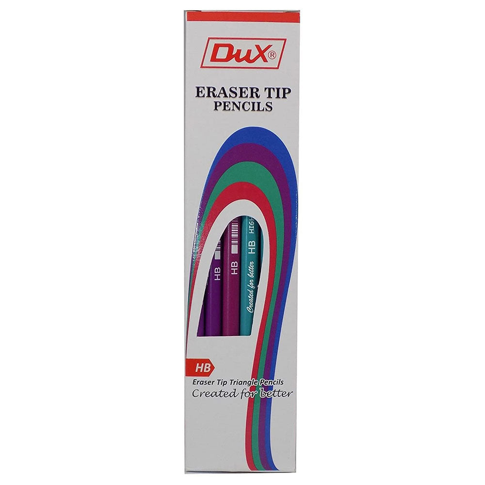 Eraser Tip Pencils Rubber Pencil 12 Pcs Pktdux