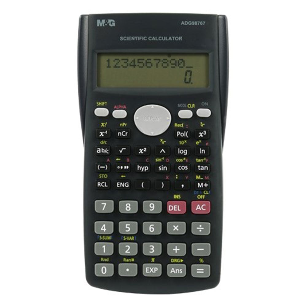 Scientific Calculator - 240 Functions - 2 Line Display - 12 Digits - Mgc-03