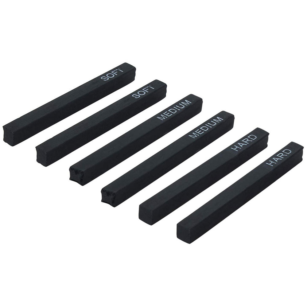 6pcs Water Soluble Woodless Compressed Graphite Stick
