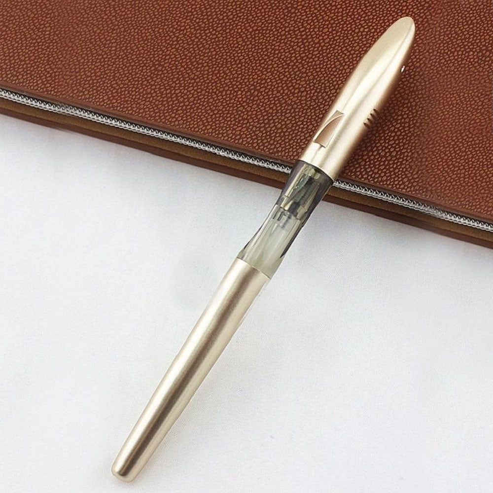 Jinhao Shark_Series Plastic Fountain Pen 0.38Mm (Golden)