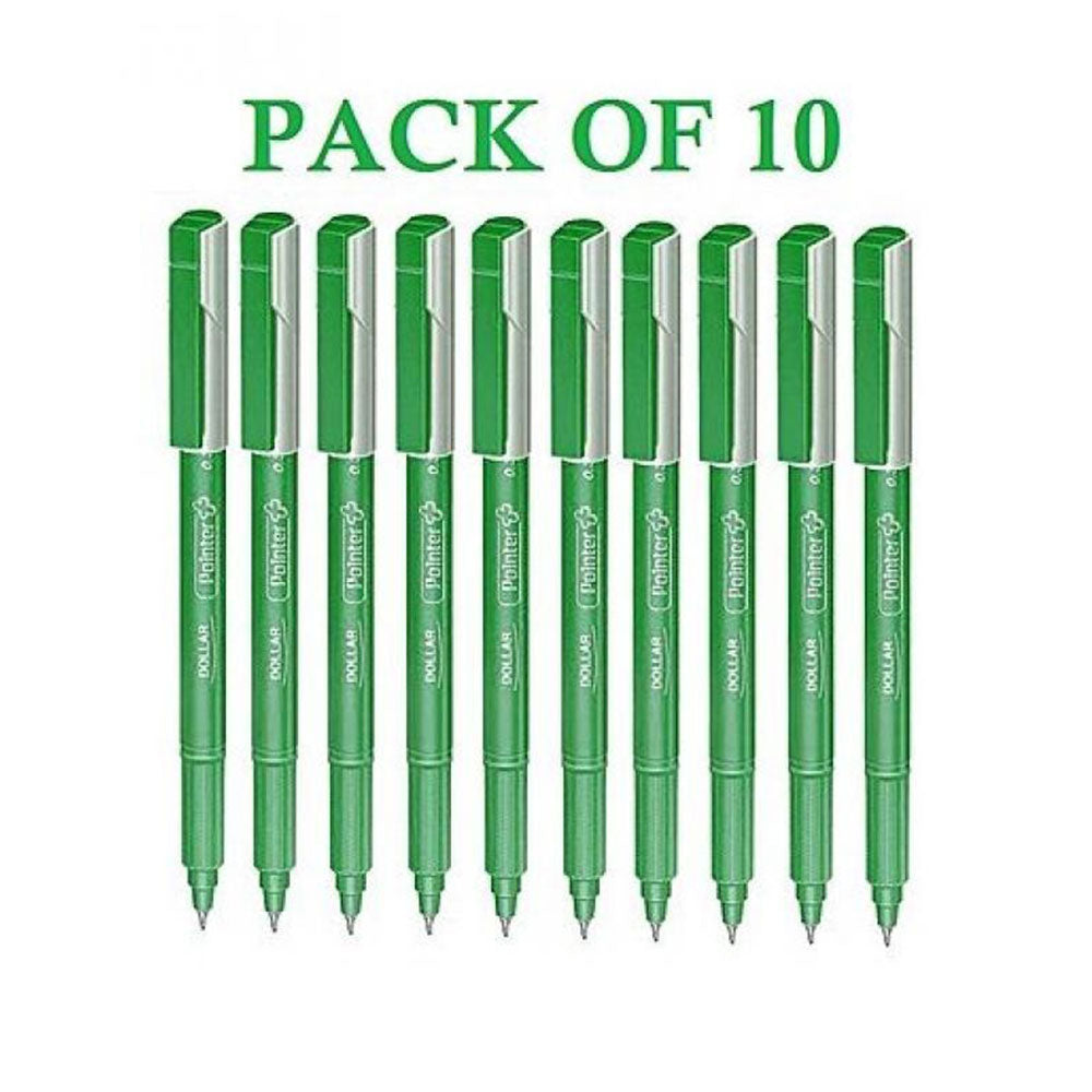 Pointer Green Pack Of 10 Pointers