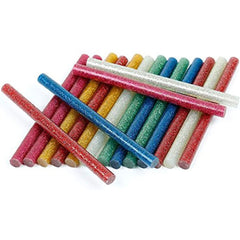 12Pcs For Large Machine 11Mm Thick Hot Glue Gun Glitter Sticks - Multicolour