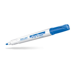 Pack Of 12 - Dollar Refillable Dry Eraser Marker / Board Marker Pen (Blue)