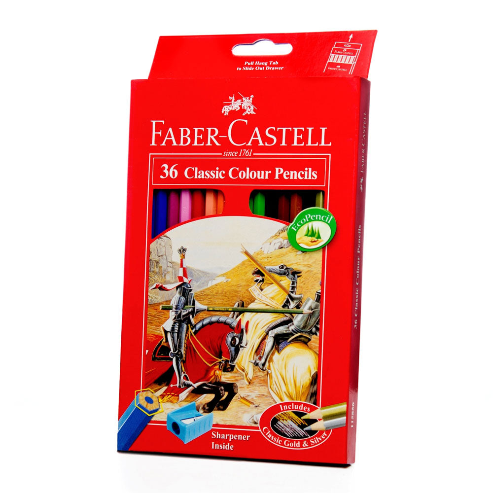 Faber Castell Classic Colour Pencils - 36Pcs