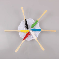 Pack Of 6 - Glass Colors - Multi Colors