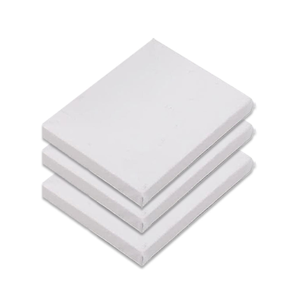 Blank Canvas Board - 6 X 6,12 X 18, & 18 X 24 - Pack Of 3 - Best For Acrylic & Oil Painting
