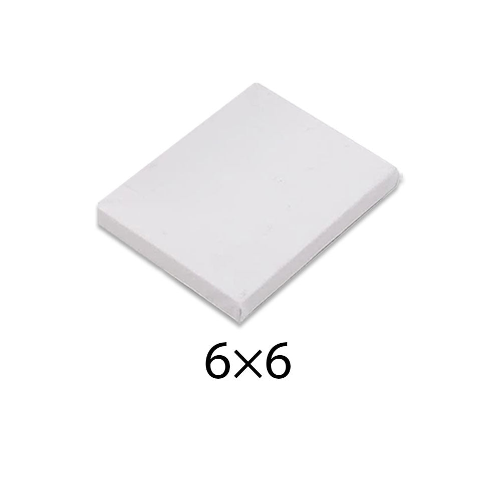 Canvas Board - 6 X 6 - Pack Of 3 Pcs- Best For Acrylic & Oil Paints