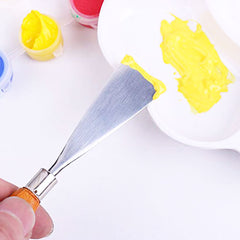 3 Pcs Diy Stainless Steel Palette Knives Knife Set
