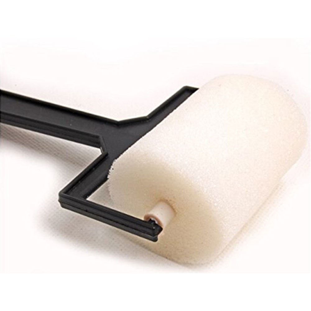 3 Pcs Set Foam White Sponge Brush Painting Roller Brush