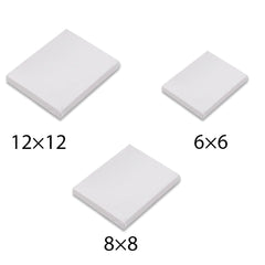 Deal (2) 6X6 Canvas (1) 8X8 Canvas (1) 12X12 Canvas With (1) Acrylic 12 Pc Colour Tube Set