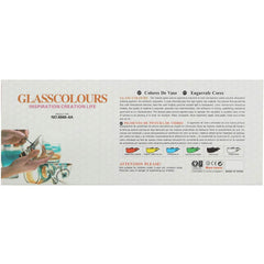 Pack Of 6 - Glass Colors - Multi Colors