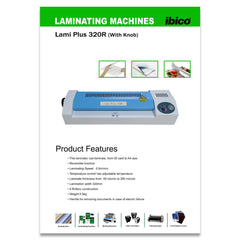 Lami 320R A3 Size Lamnator Lamination Machine - Metal Body