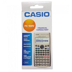 Casio FC-100V Financial Handheld Calculator