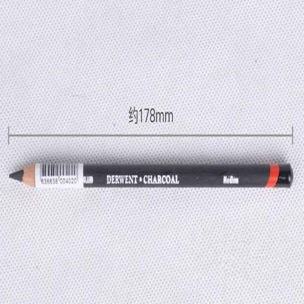 Derwent Professional Soluble Sketch Charcoal Pencil For Drawing 12Pcs/Set