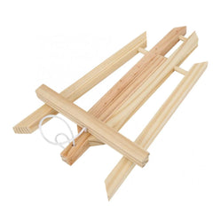 Beech Wood Easel / Foldable Triangular Painting Drawing Holder