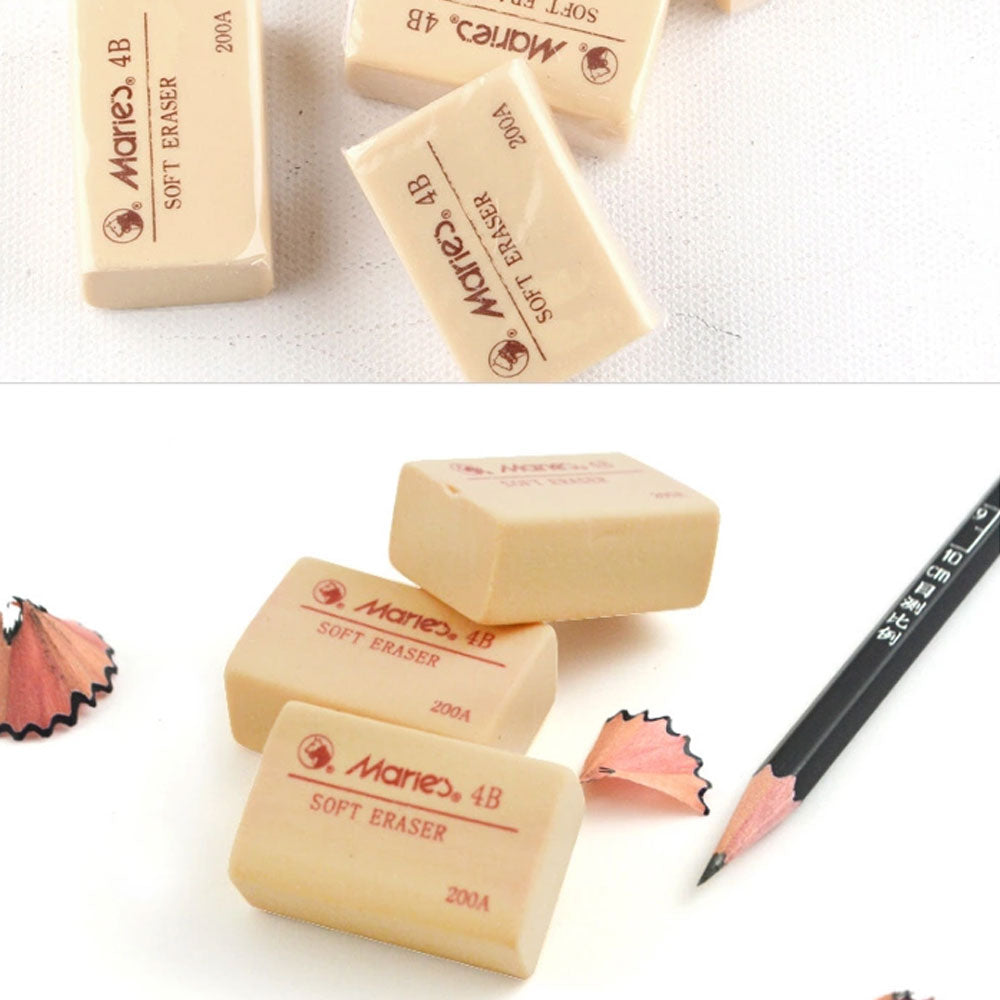 Drawing Pencil Eraser - Pack Of 6