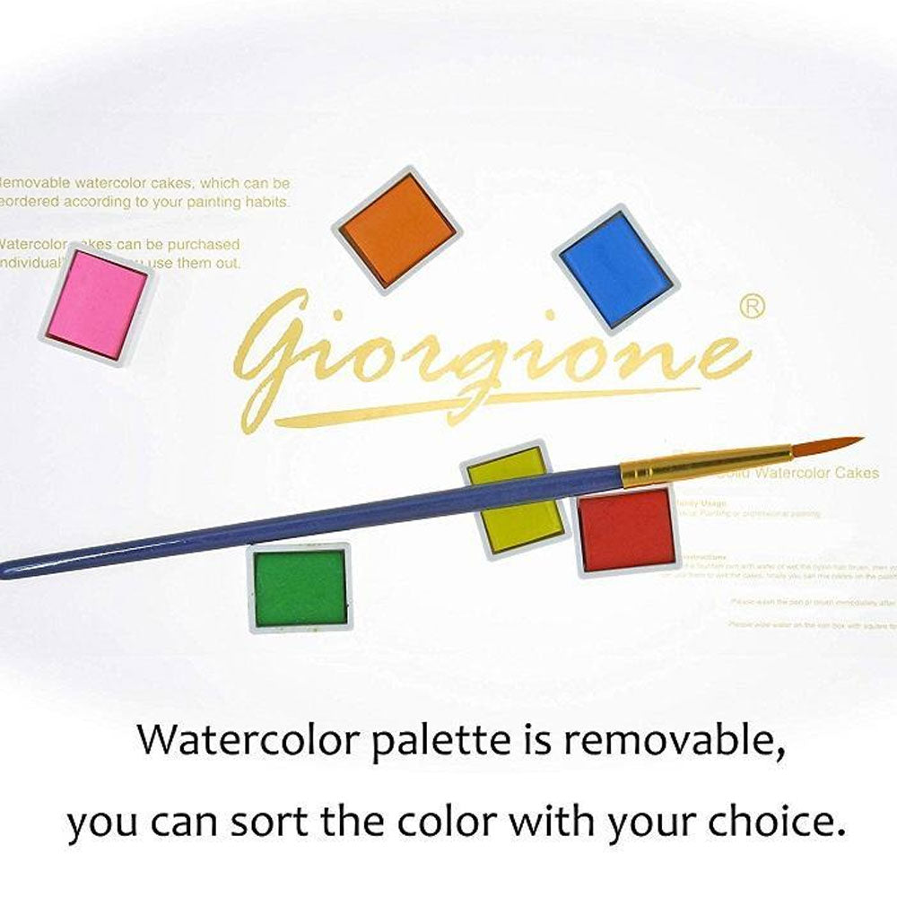 Giorgione 24 Watercolor Paints Box