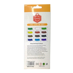 Keep Smiling Oil Color Paint Colour Paints 12ml - Pack Of 12