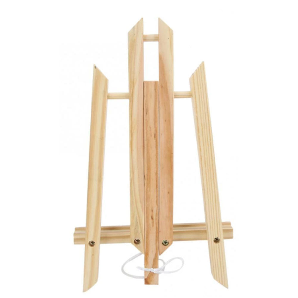 Beech Wood Easel / Foldable Triangular Painting Drawing Holder