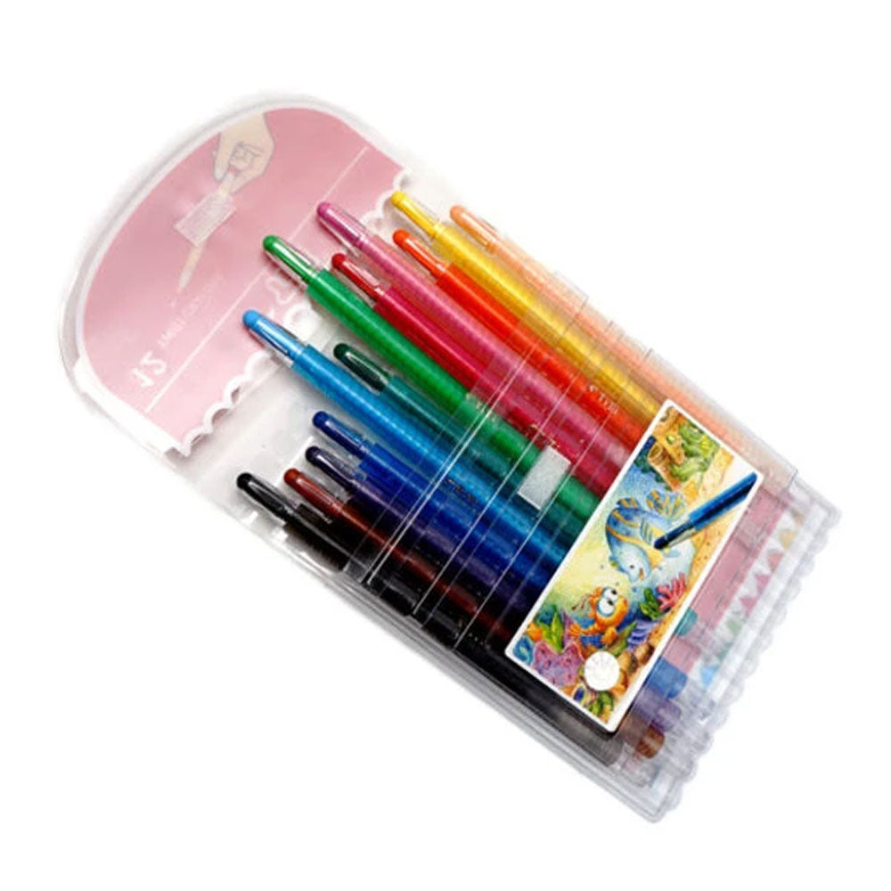 Pack Of 12 - Rolling Twist Crayon