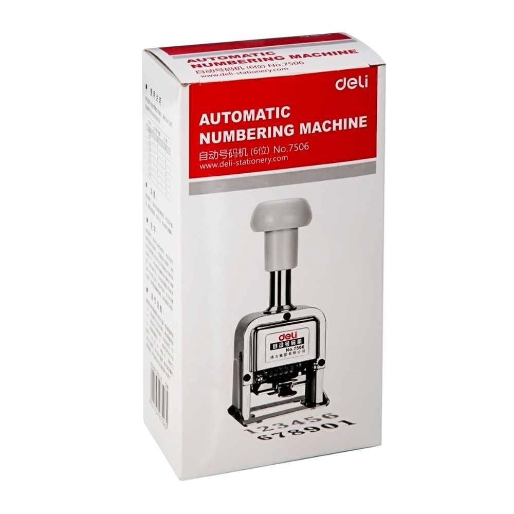 Automatic Numbering Machine - 6 Digits - Silver – Karachi Stationers