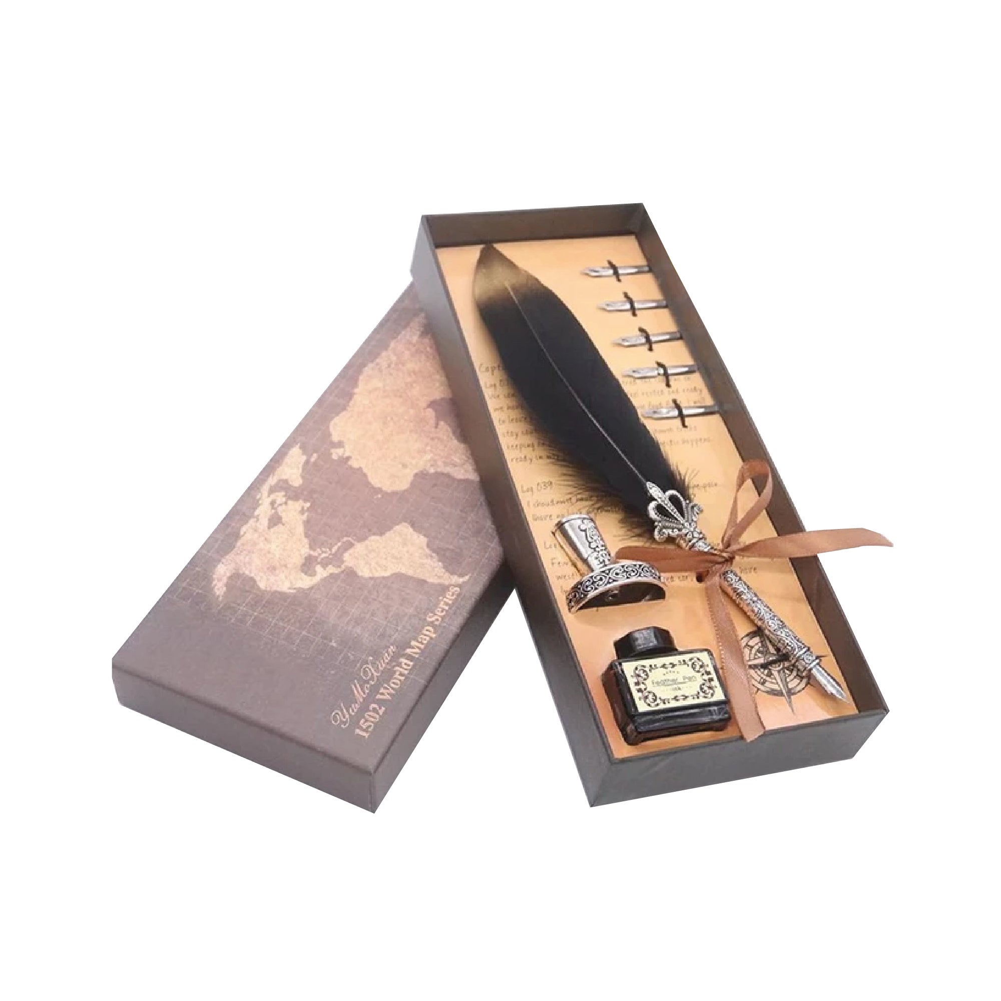 Feather Quill Dip Pen Calligraphy Pen Set