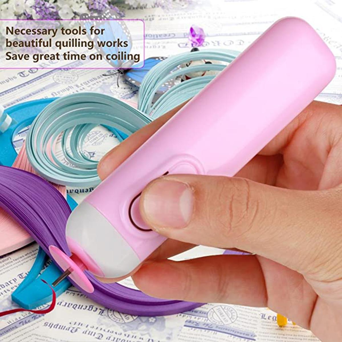 Battery Operated - Paper Quilling Tool Work Slotted Tool Electronic Diy Paper Craft