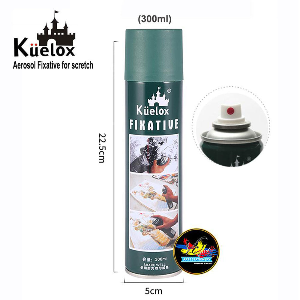 Kuelox Fixative Spray - 300 Ml