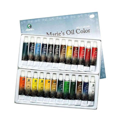 Set of 24pcs - Marie's Oil Paints Tubes 12ml each tube